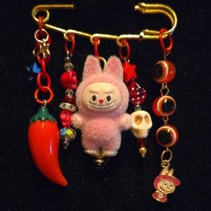Hand Crafted Labubu Brooch
